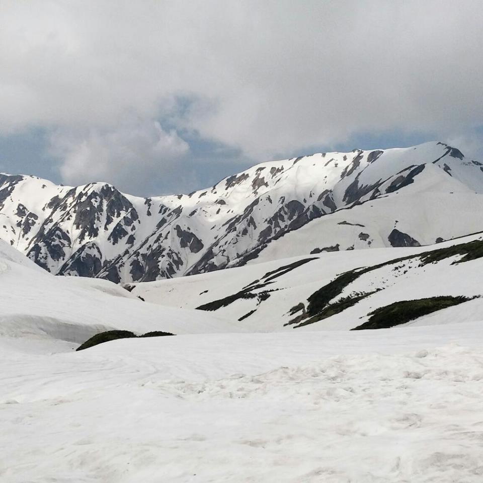 gunung di alpen route jepang