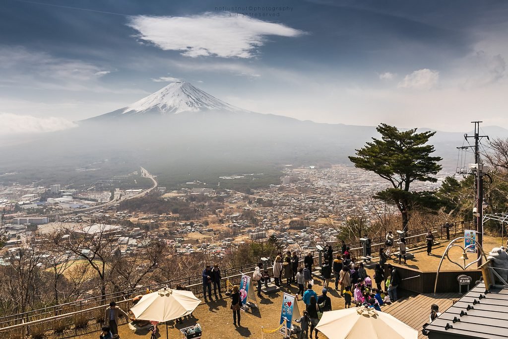 kachi kachi yama di kawaguchiko lake Jepang