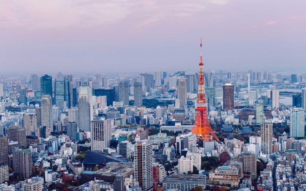 tokyo tower di tokyo jepang