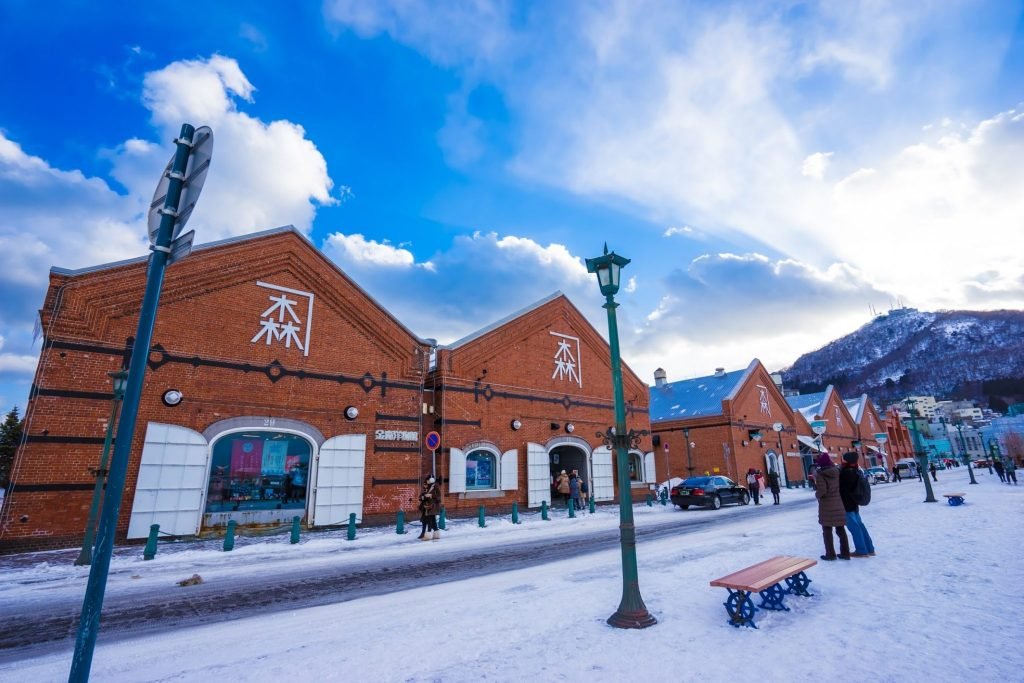 Red Brick WareHouse Hakodate Hokkaido Jepang