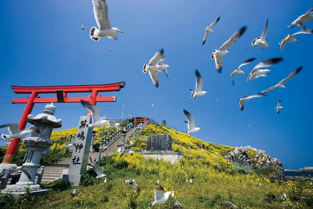 Tanesashi Coast di aomori jepang
