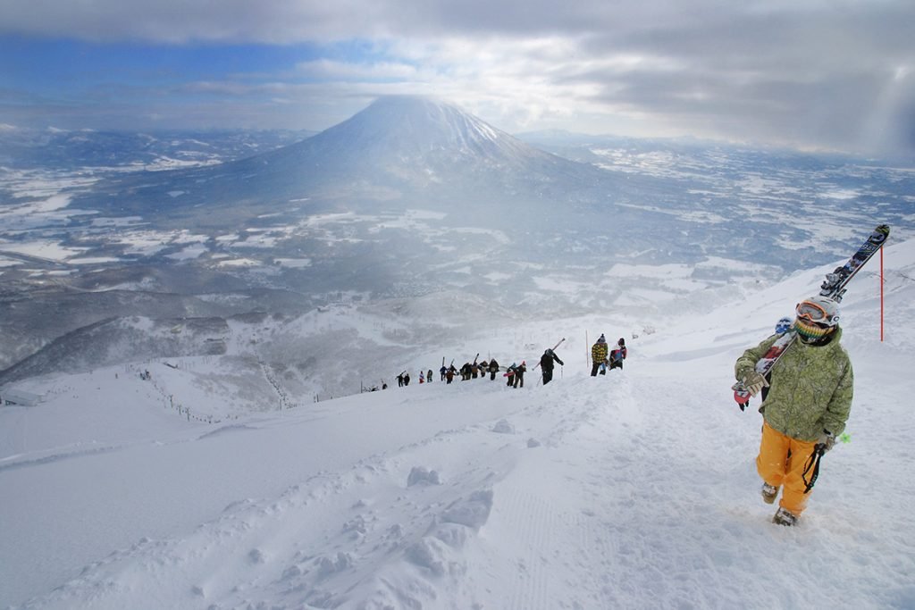 tempat ski niseko di hokkaido jepang