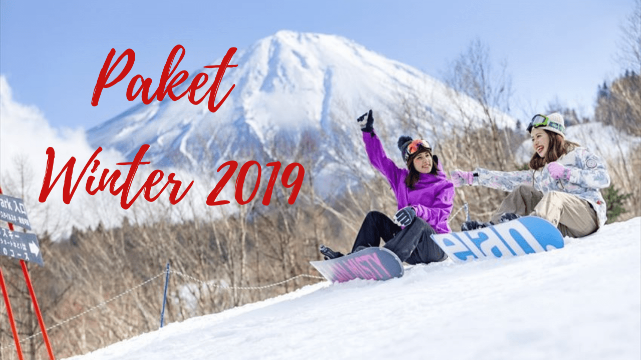Paket Tour Jepang Winter Tokyo – Fuji 6 Hari 4 Malam 17 – 22 Desember 2019
