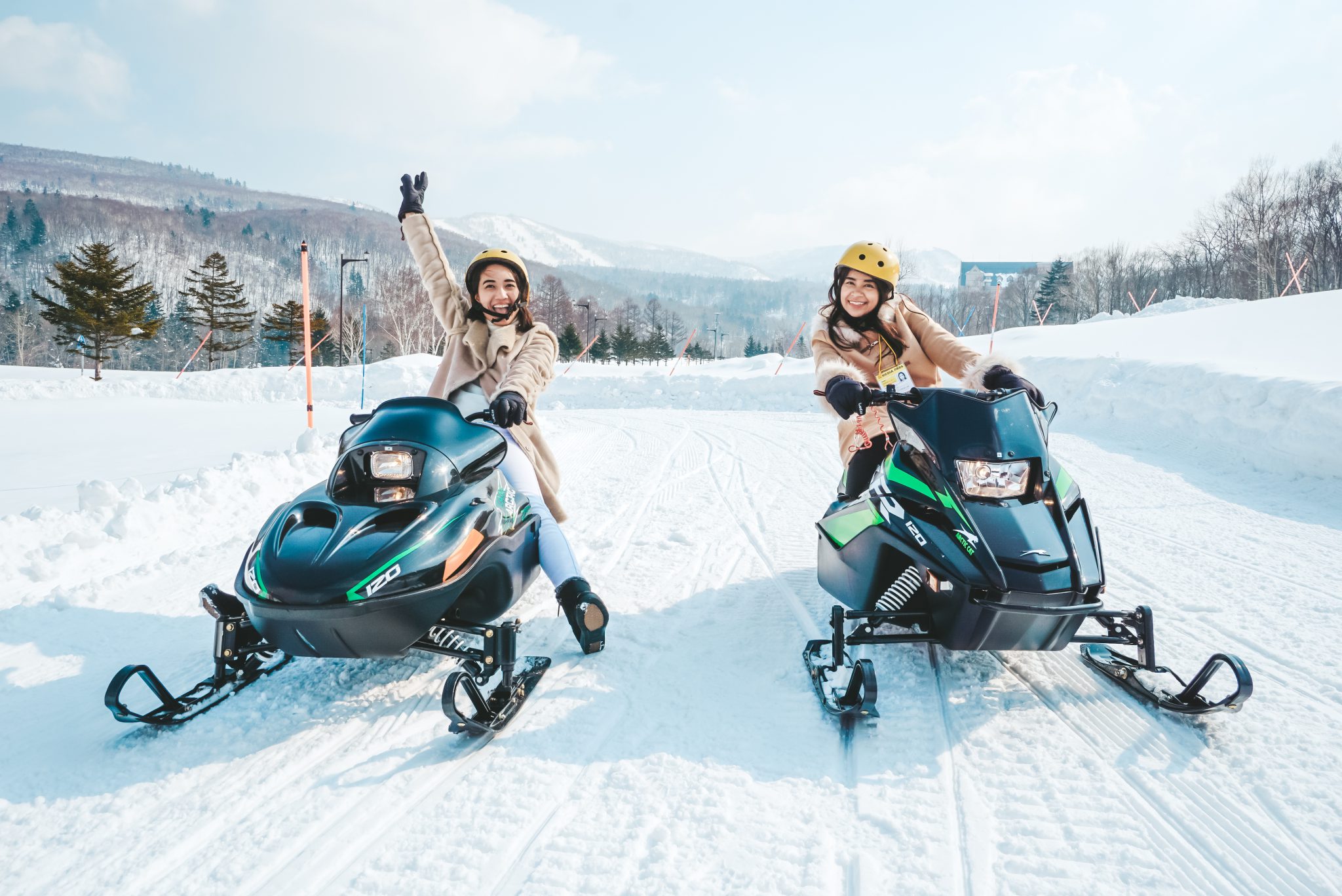 tour hokkaido winter dingin di kiroro snow resort 4