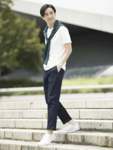 Outfit musim semi jepang