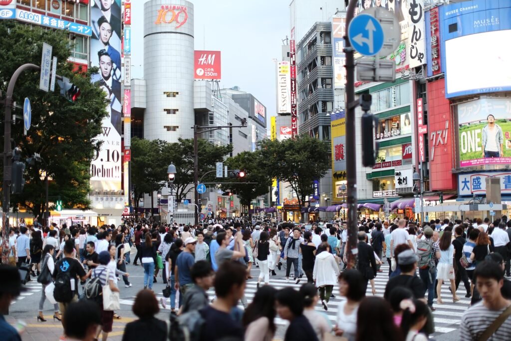 golden week tokyo, shibuya