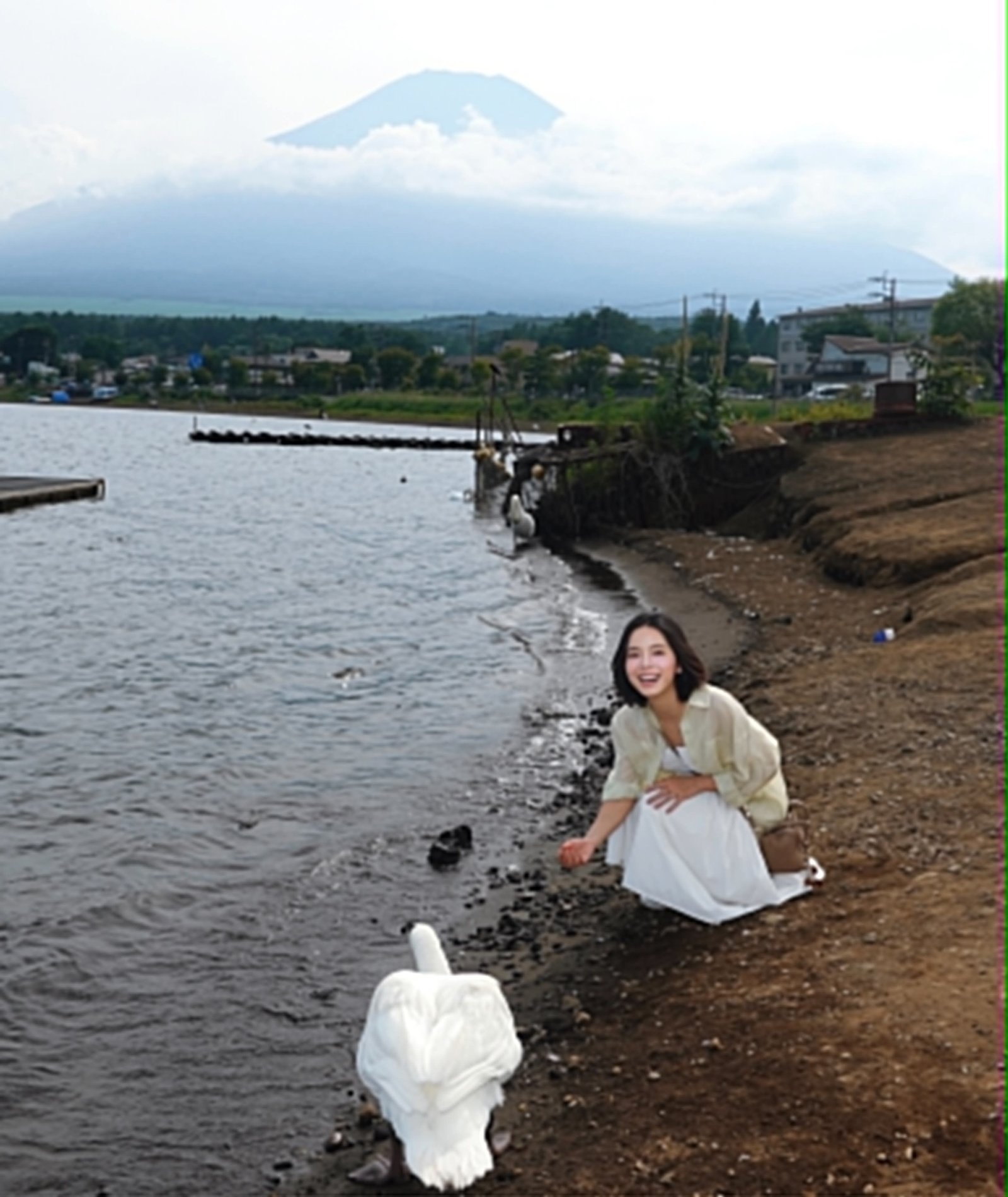 Bersama Angsa di Danau Kawaguchiko