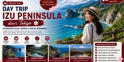 Private Tour Day Trip Izu Peninsula dari Tokyo