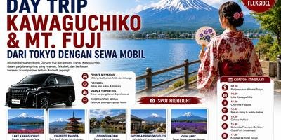 Private Tour Day Trip Kawaguchiko & Mt. Fuji dari Tokyo
