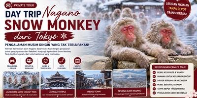 Private Tour Day Trip Nagano & Snow Monkey