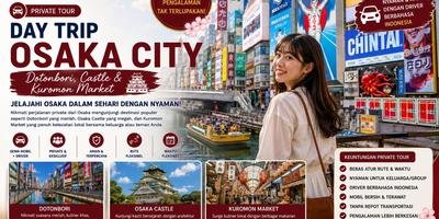 Private Tour Day Trip Osaka City